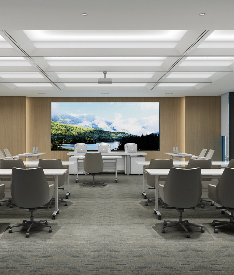 元正盛(sheng)業辦(bàn)公(gōng)室裝(zhuang)修-培訓室-pc