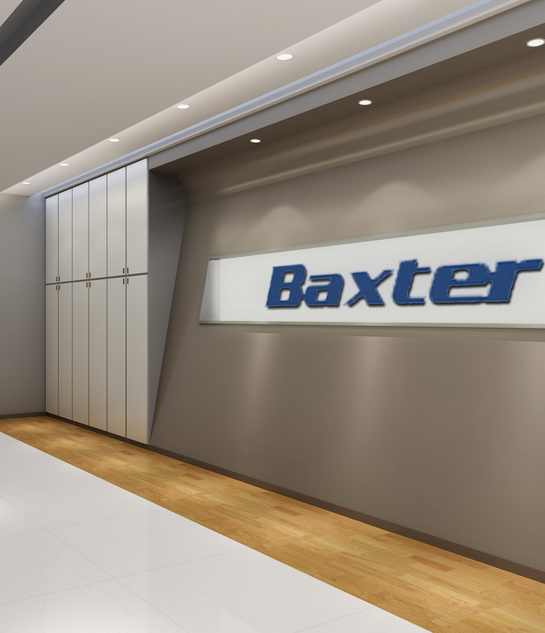 百(bai)特醫(yī)療辦(bàn)公(gōng)空間設(shè)計(ji)-電(dian)梯廳-pc