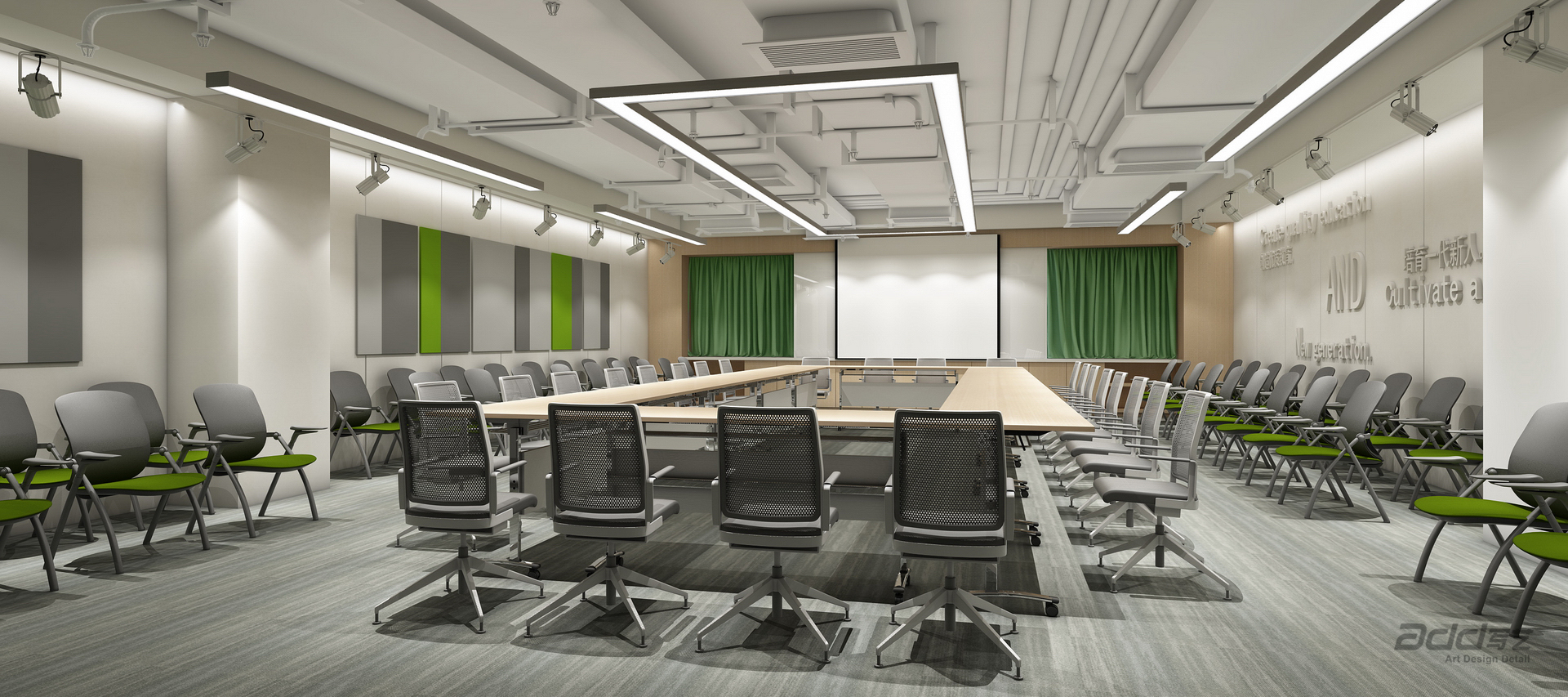 億童文(wén)教辦(bàn)公(gōng)樓設(shè)計(ji)效果圖-大(da)會議室-pc