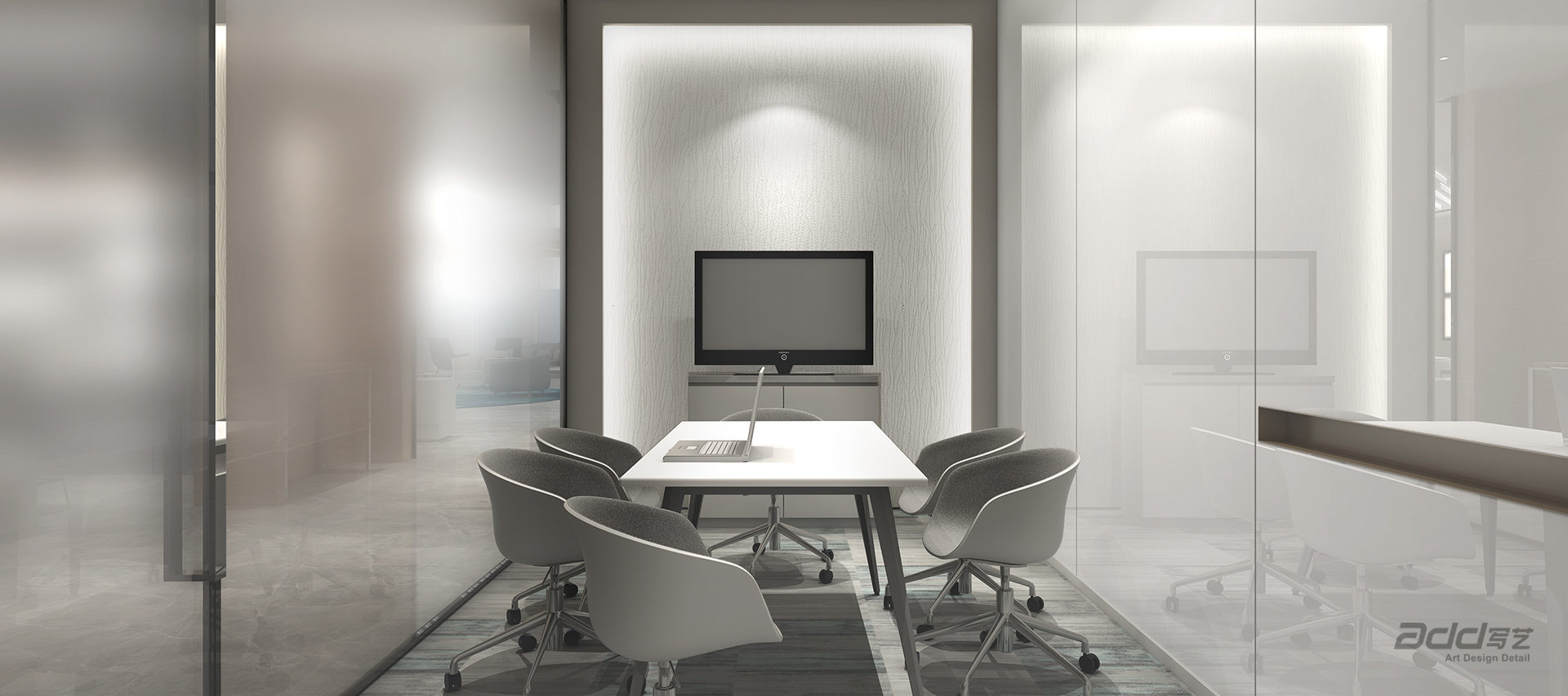 元正盛(sheng)業辦(bàn)公(gōng)室裝(zhuang)修-小(xiǎo)會議室-pc